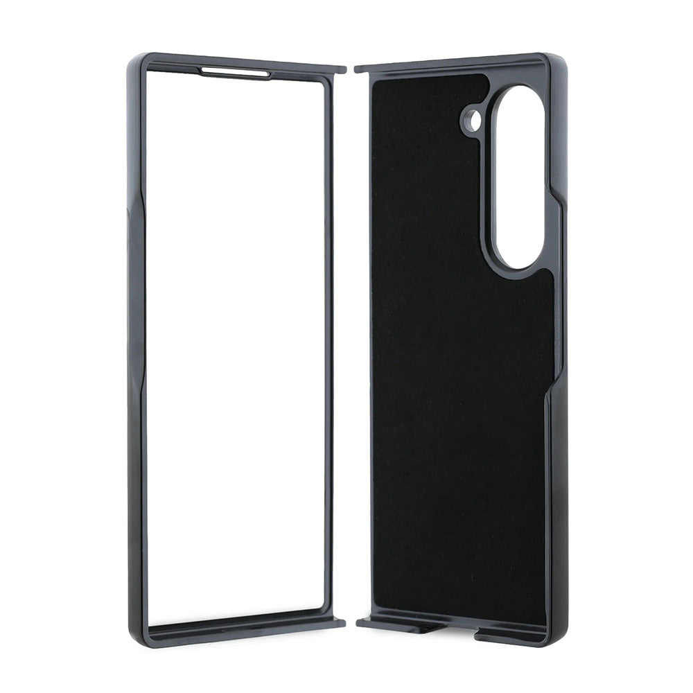 Custodia per Samsung Galaxy Z Fold6 F956, Guess, Glitter Script, Dorata