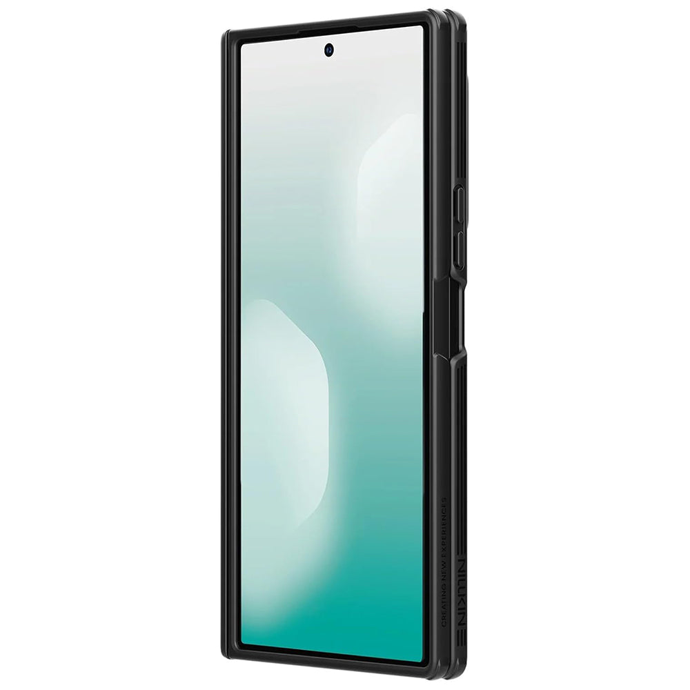 Custodia per Samsung Galaxy Z Fold7 F966, Nillkin, CamShield Prop con copertura trasparente per lente, Nera