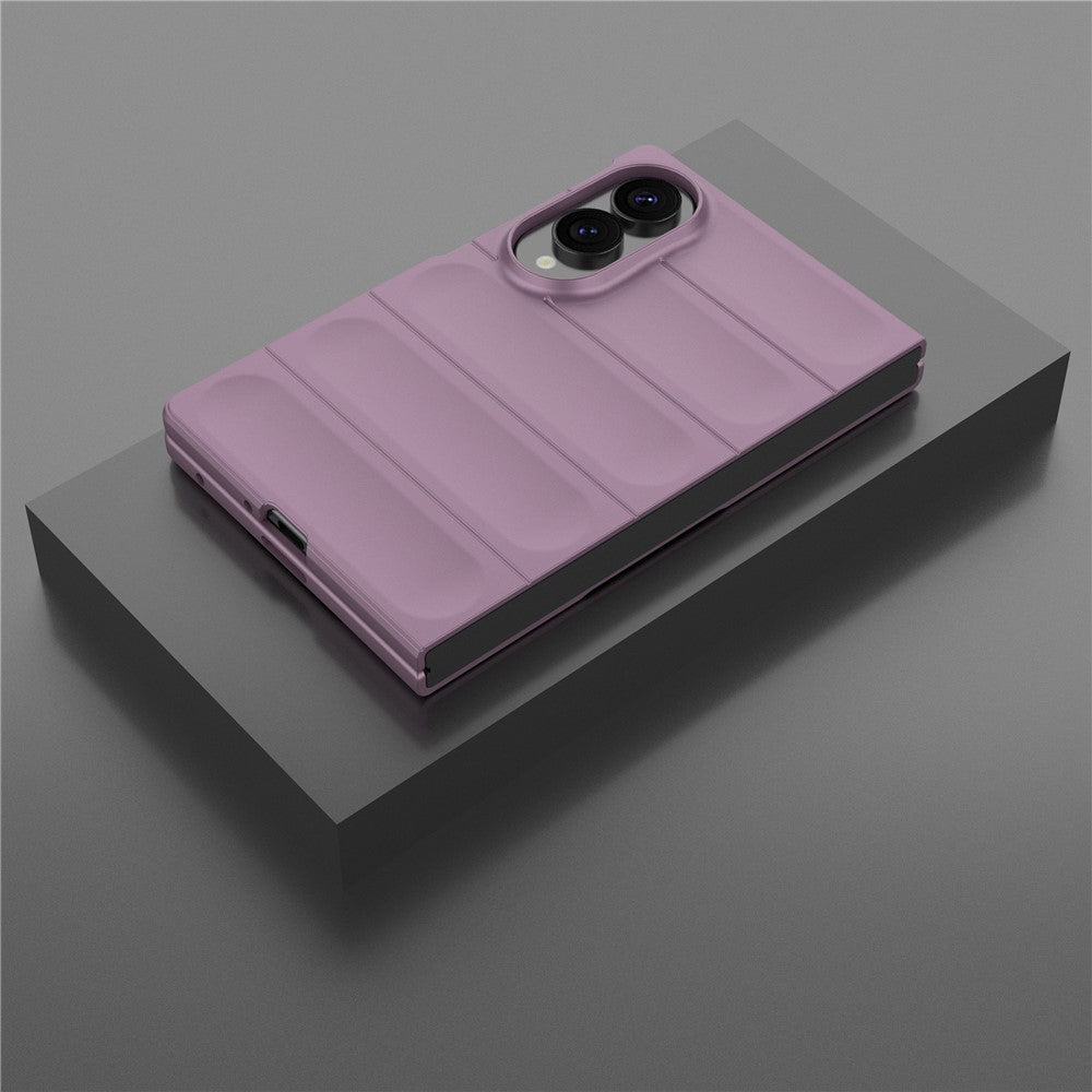Custodia per Samsung Galaxy Z Fold8 F971, Techsuit, Magic Shield, Viola
