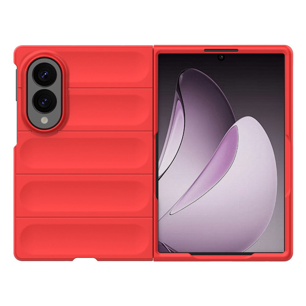 Custodia per Samsung Galaxy Z Fold8 F971, Techsuit, Magic Shield, Rossa