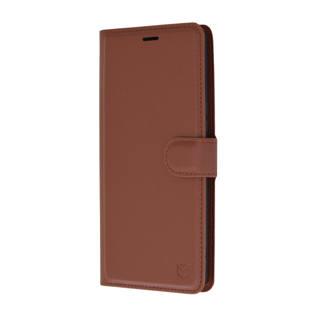 Custodia per Sony Xperia 1 VI, Techsuit, Leather Folio, Marrone