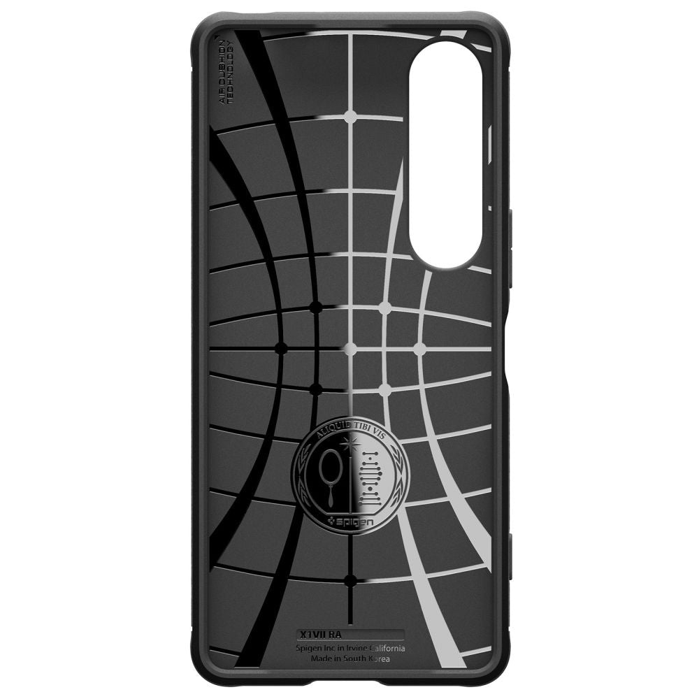 Custodia per Sony Xperia 1 VII, Spigen, Rugged Armor, Nera Opaca ACS09591