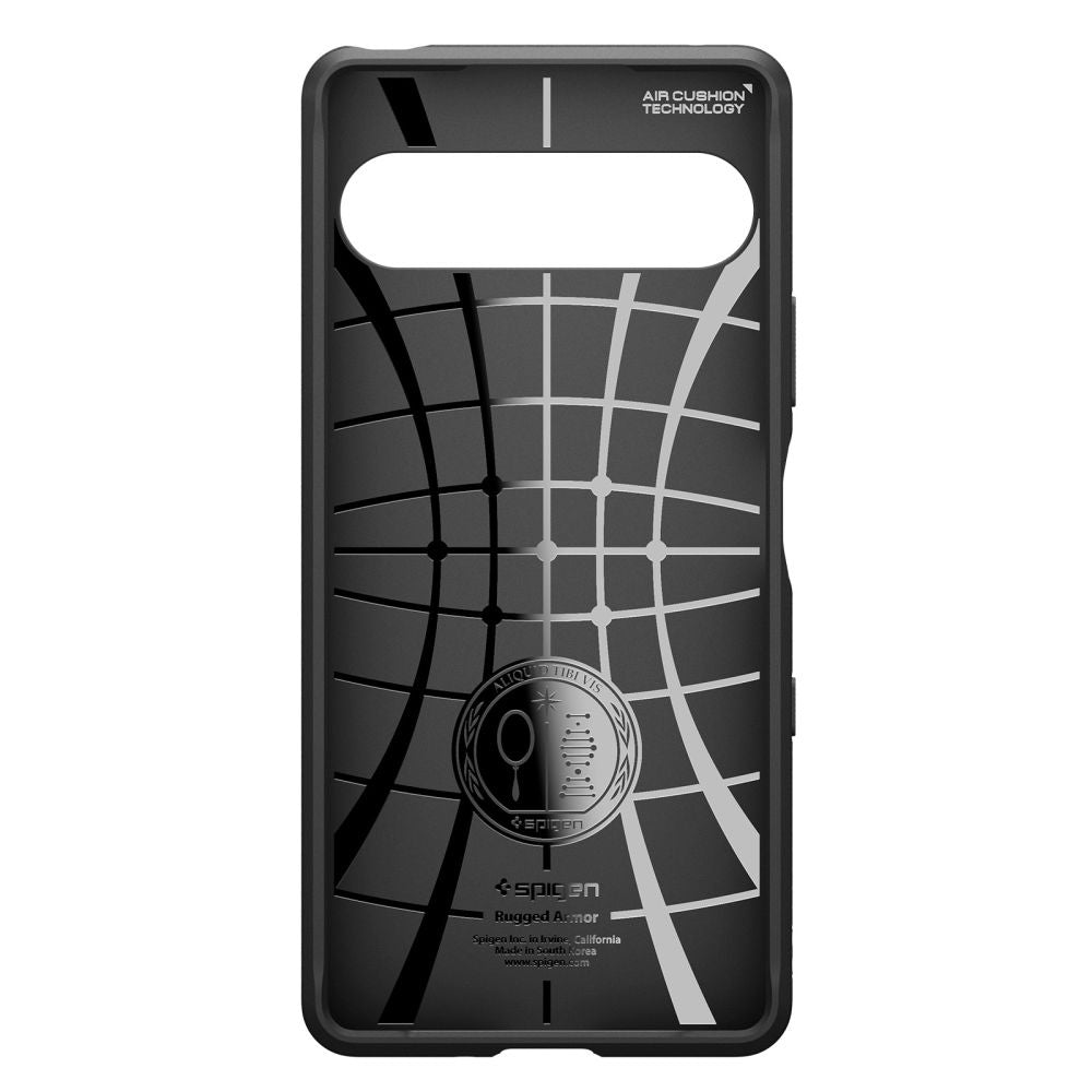 Custodia per Sony Xperia 10 VII, Spigen, Rugged Armor, Nera