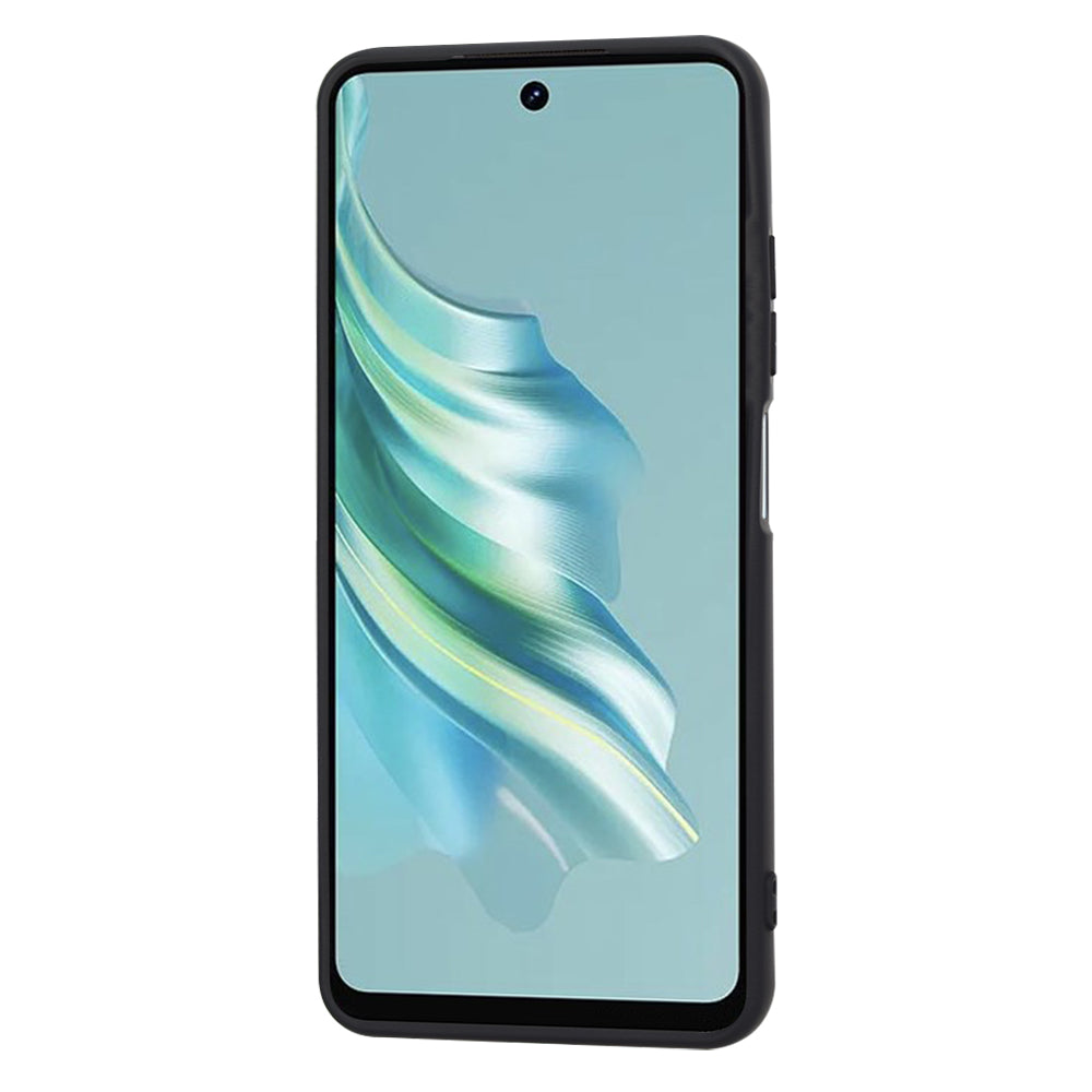 Custodia per Tecno Spark 20, Techsuit, SoftFlex, Nera