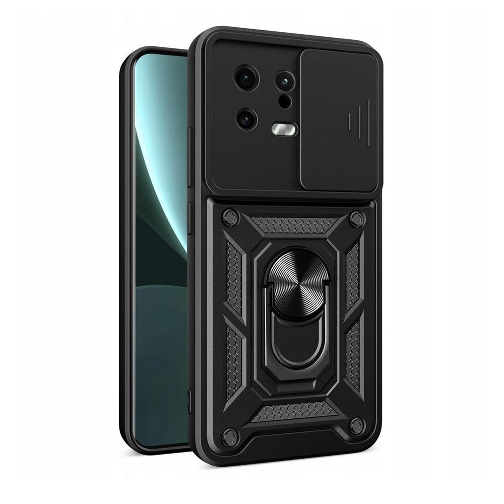 Custodia per Xiaomi 13, Techsuit, CamShield, Nera