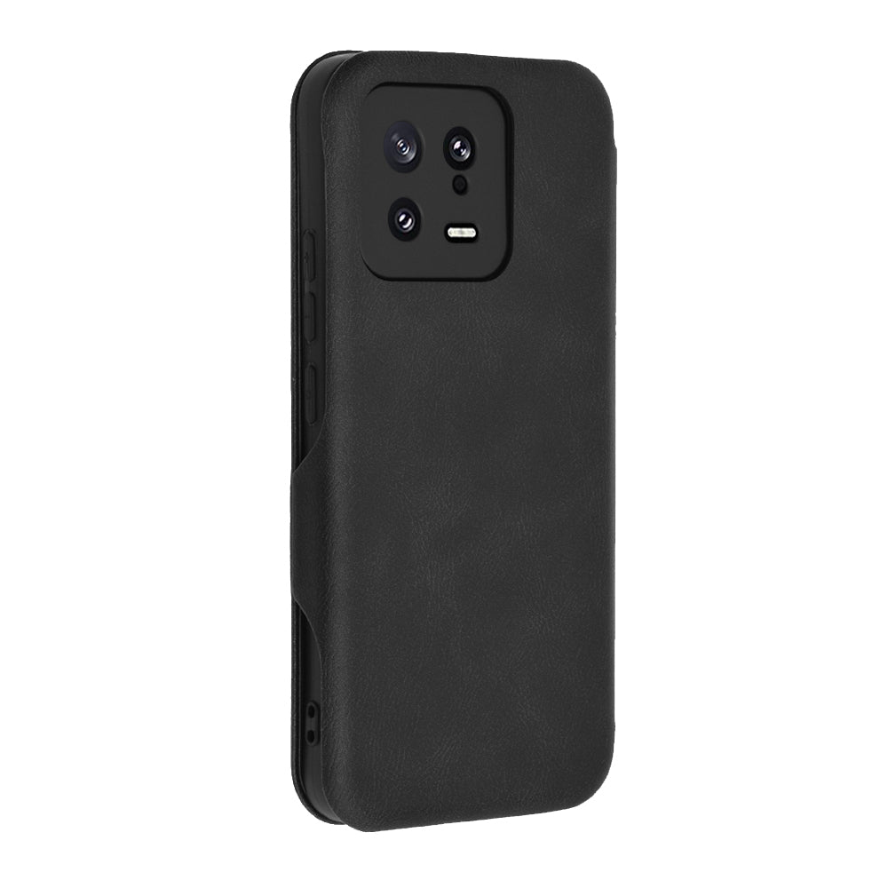 Custodia per Xiaomi 13, Techsuit, Safe Wallet Plus, Nera