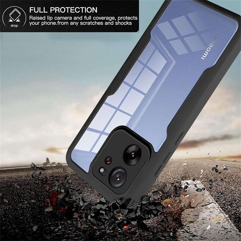 Custodia per Xiaomi 13T Pro / 13T, Techsuit, ColorVerse 360, Nera