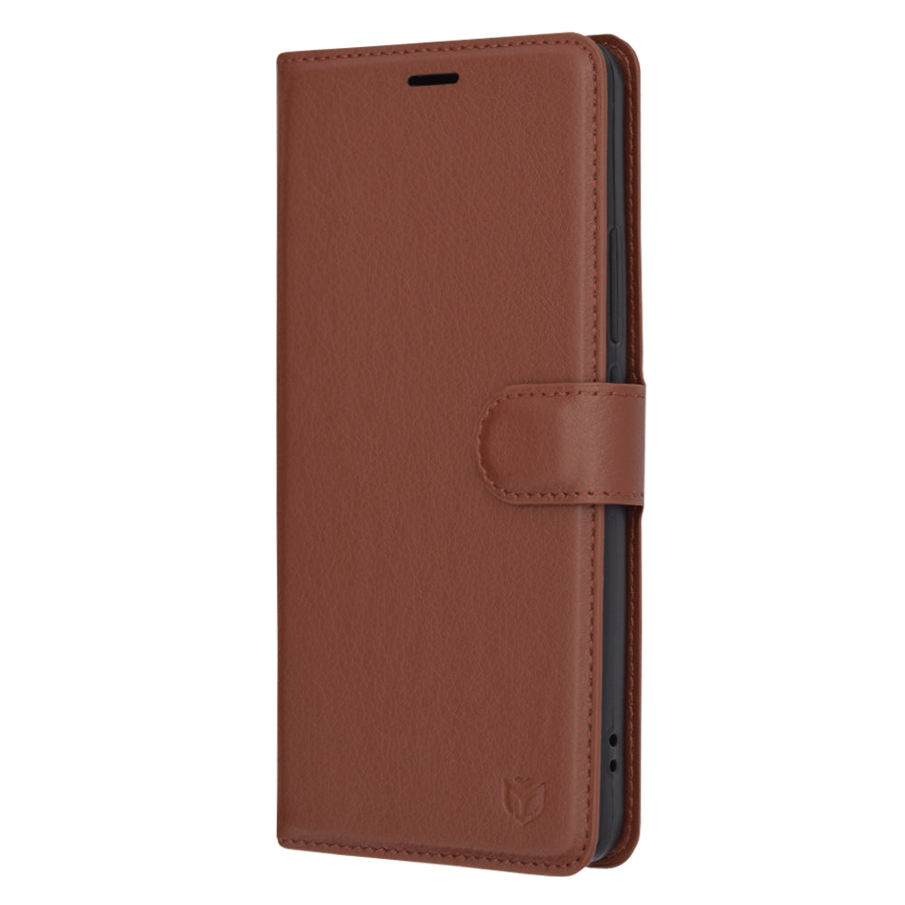 Custodia per Xiaomi 13T Pro / 13T, Techsuit, Leather Folio, Marrone