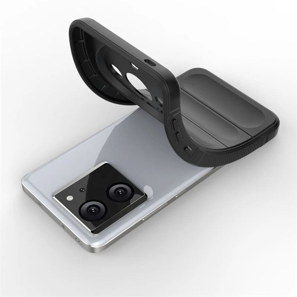 Custodia per Xiaomi 13T Pro / 13T, Techsuit, Magic Shield, Nera