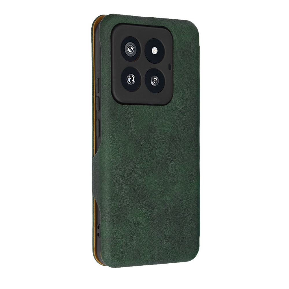 Custodia per Xiaomi 14 Pro, Techsuit, Safe Wallet Plus, Verde