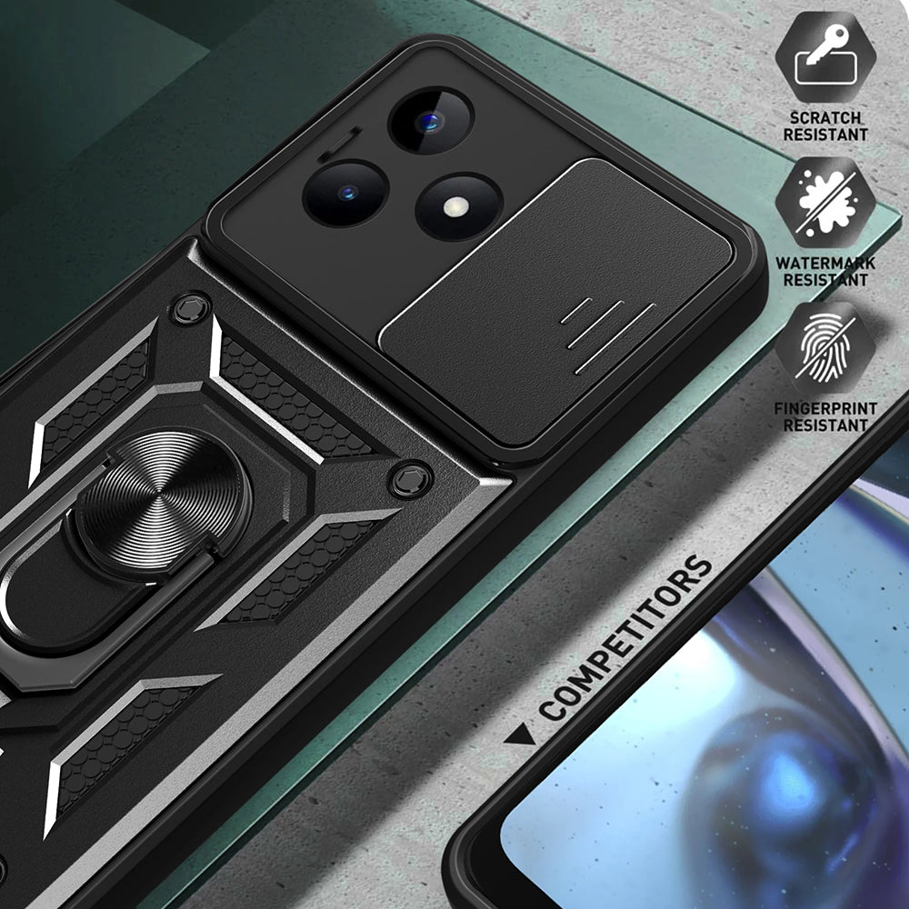 Custodia per Xiaomi 14, Techsuit, CamShield, Rosa