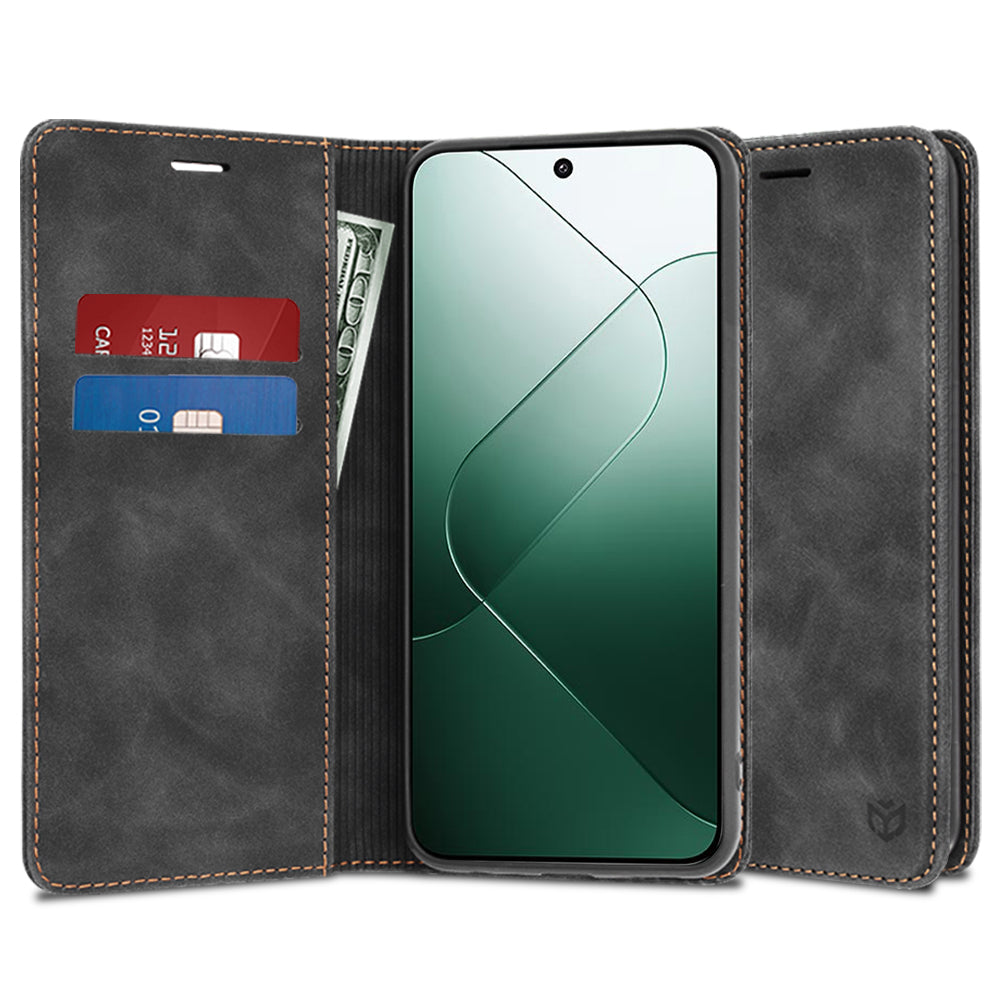 Custodia per Xiaomi 14, Techsuit, Confy, Nera