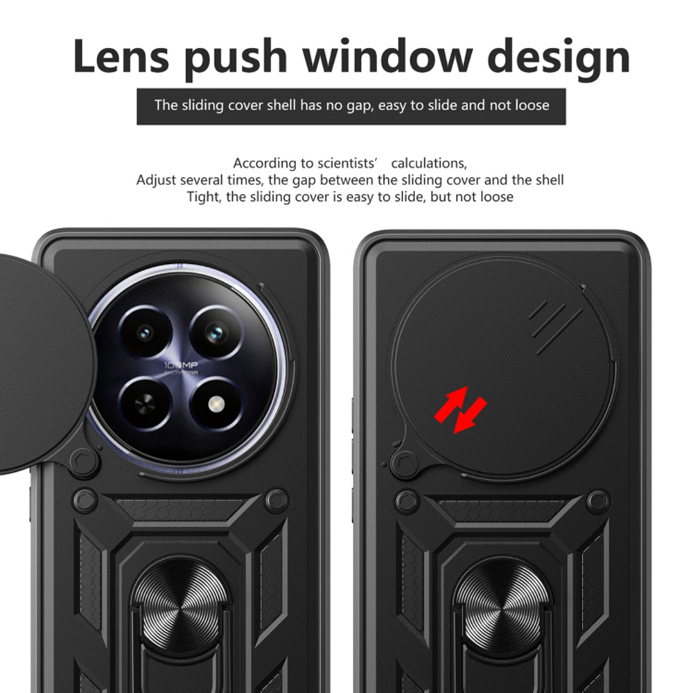 Custodia per Xiaomi 14 Ultra, Techsuit, CamShield, Nera