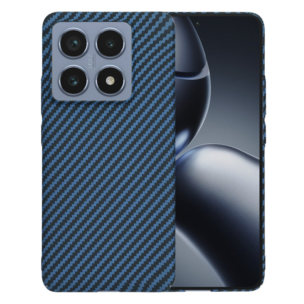 Custodia per Xiaomi 14T Pro, Techsuit, Carbonite FiberShell, Turchese