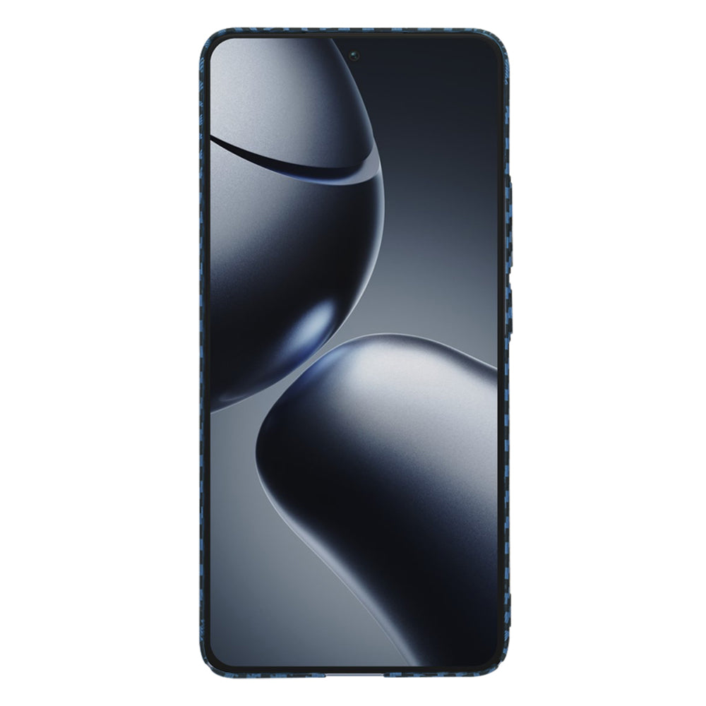 Custodia per Xiaomi 14T Pro, Techsuit, Carbonite FiberShell, Turchese