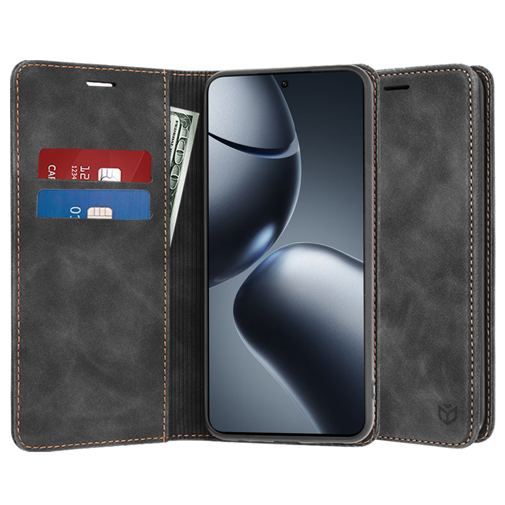 Custodia per Xiaomi 14T Pro, Techsuit, Confy, Nera