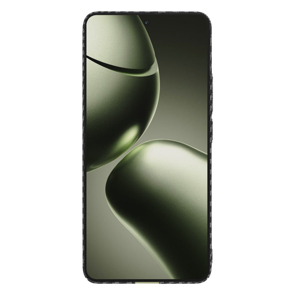 Custodia per Xiaomi 14T, Techsuit, Carbonite FiberShell, Nera