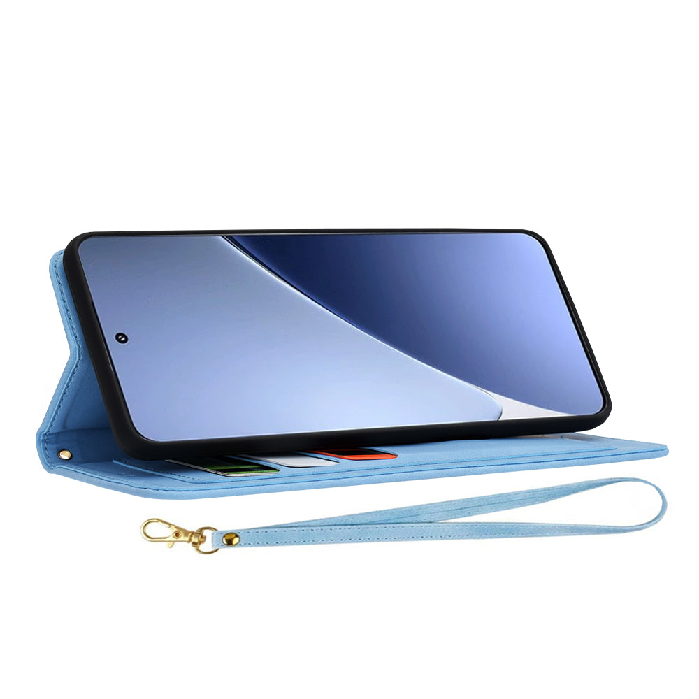 Custodia per Xiaomi 15 Pro, Techsuit, FlipCraft, Blu