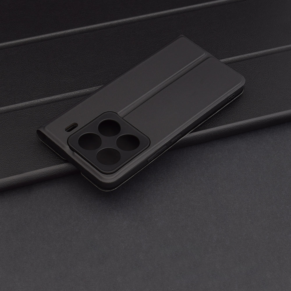 Custodia per Xiaomi 15 Pro, Techsuit, Magskin Book, Nera