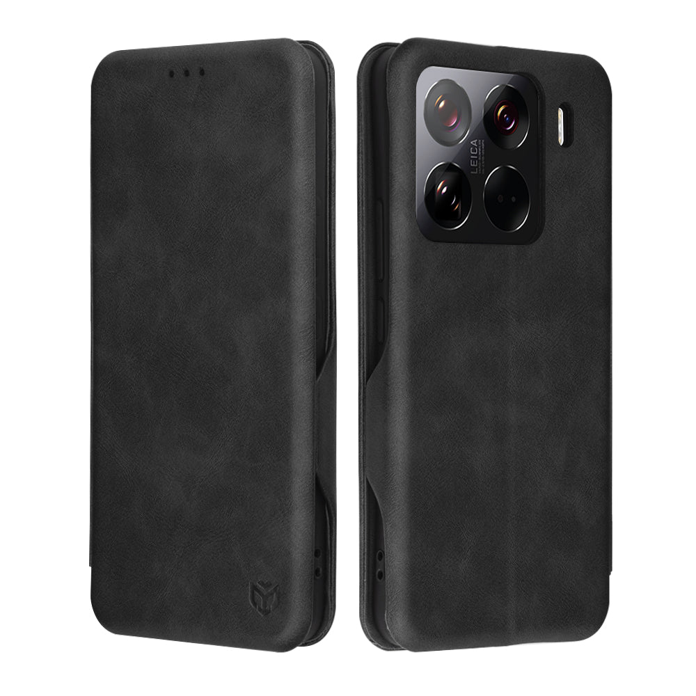 Custodia per Xiaomi 15 Pro, Techsuit, Safe Wallet Plus, Nera