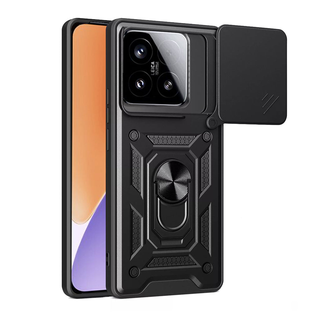 Custodia per Xiaomi 15, Techsuit, CamShield, Nera