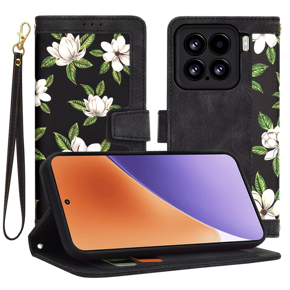 Custodia per Xiaomi 15, Techsuit, FlipCraft, Nera