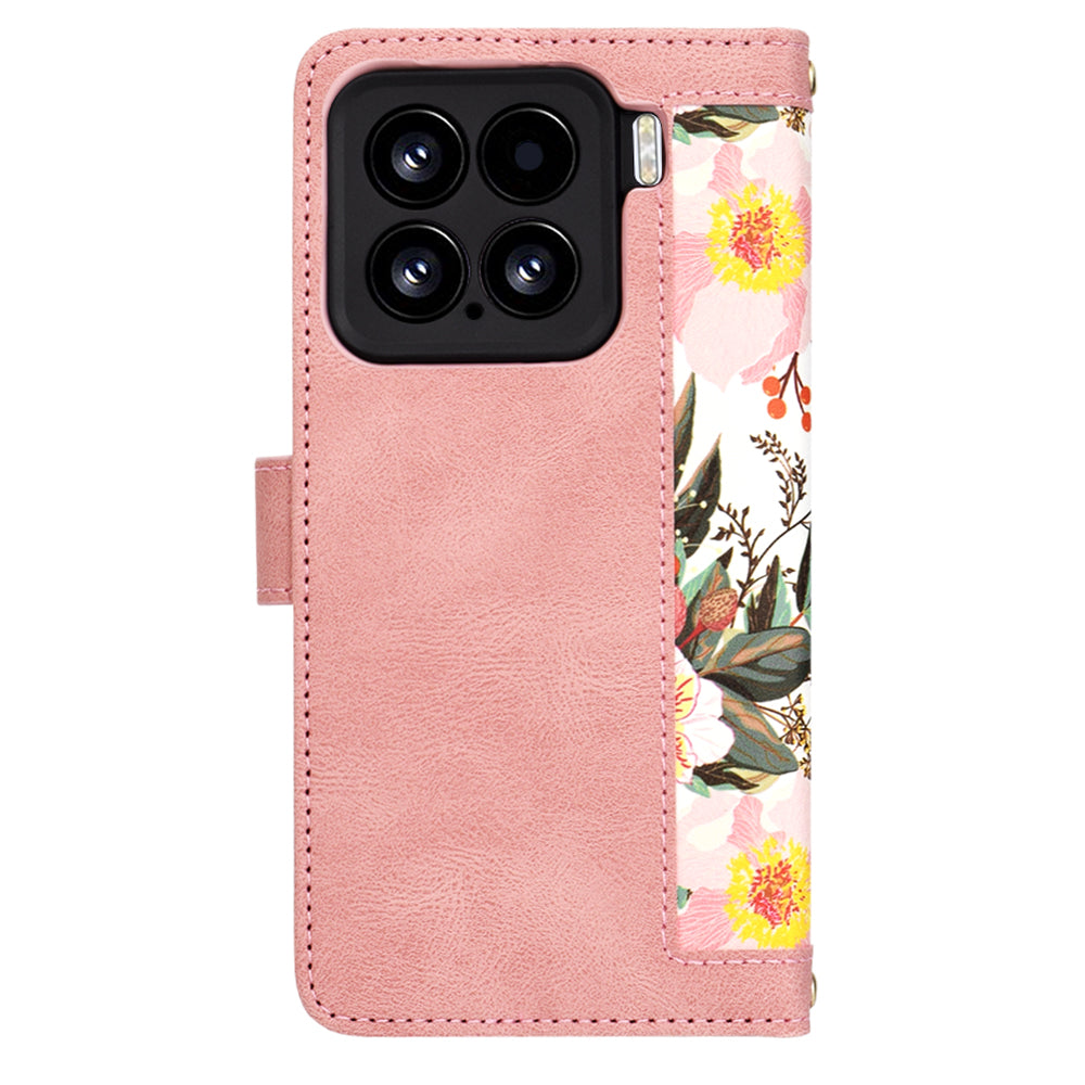 Custodia per Xiaomi 15, Techsuit, FlipCraft, Rosa