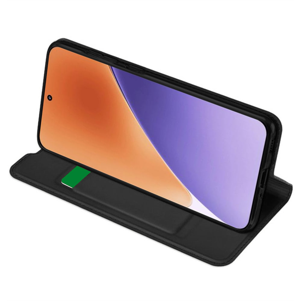 Custodia per Xiaomi 15, Techsuit, Magskin Book, Nera