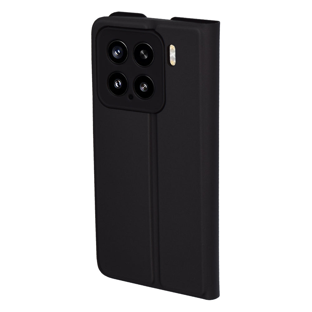 Custodia per Xiaomi 15, Techsuit, Magskin Book, Nera