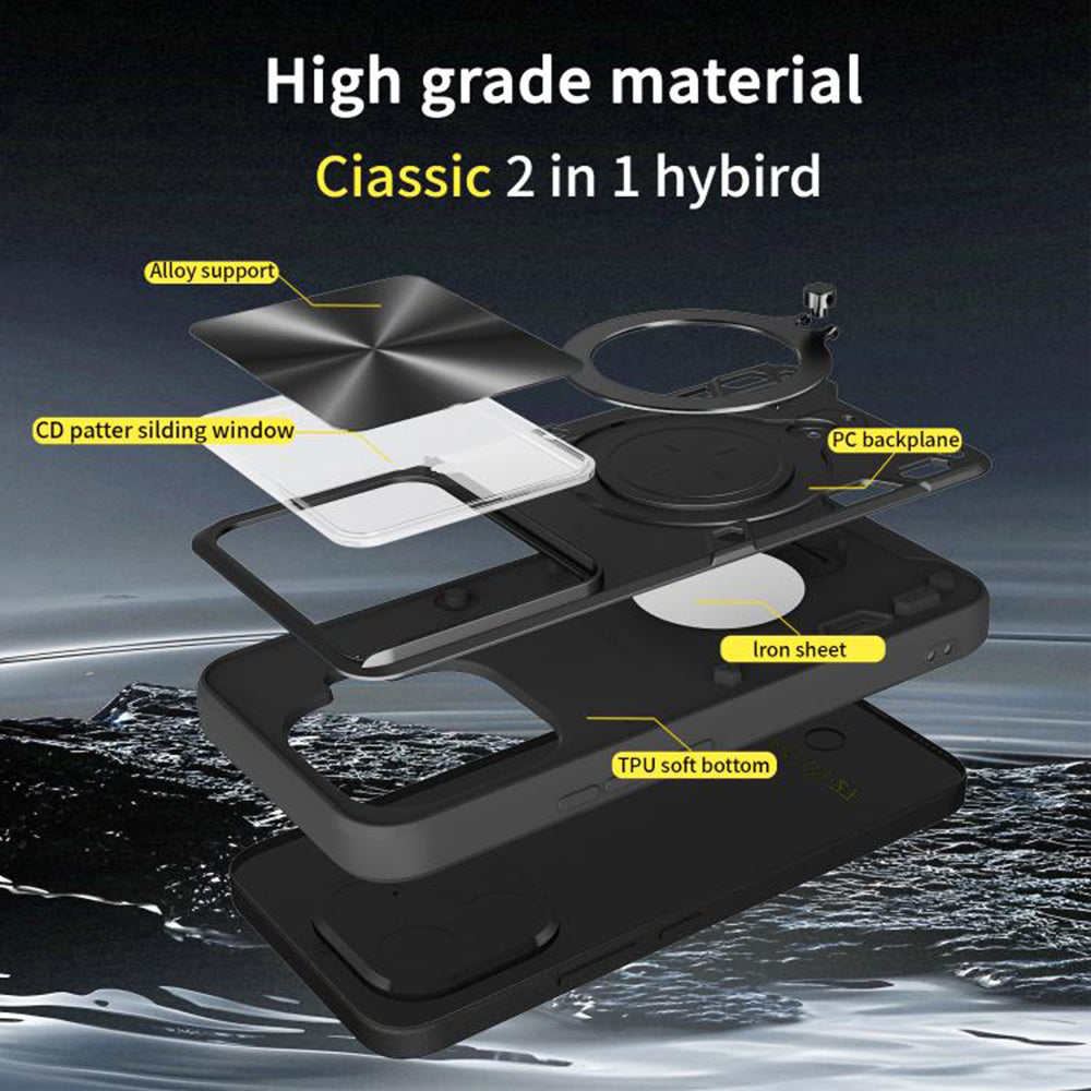 Custodia per Xiaomi 15T Pro, Techsuit, CamGuard Pro, Viola