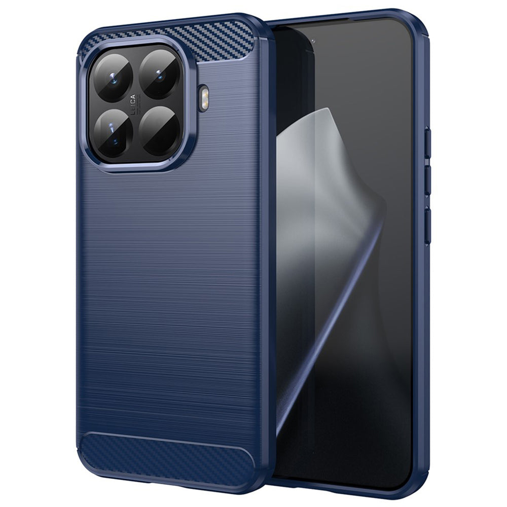 Custodia per Xiaomi 15T Pro, Techsuit, Carbonio, Blu