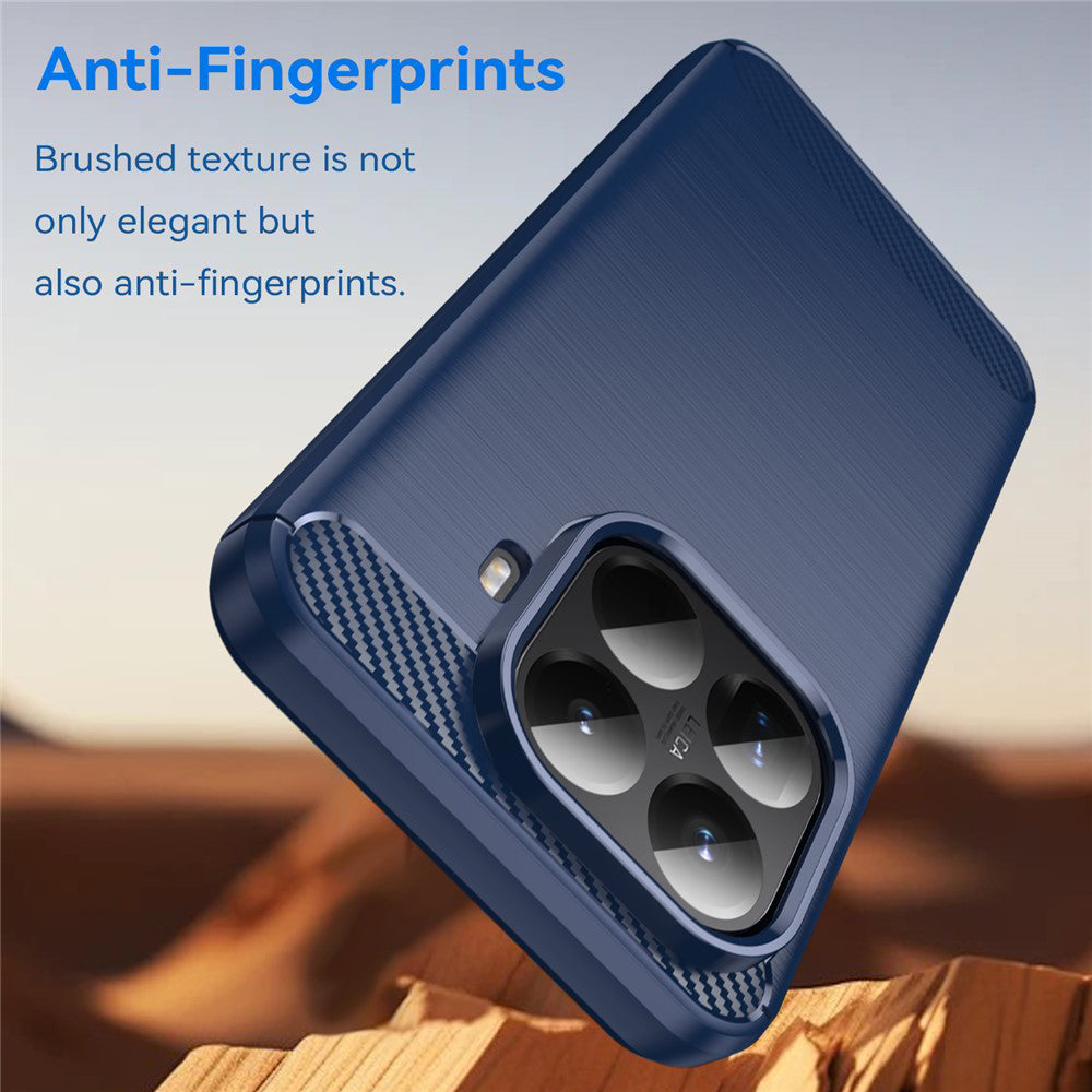 Custodia per Xiaomi 15T Pro, Techsuit, Carbonio, Blu