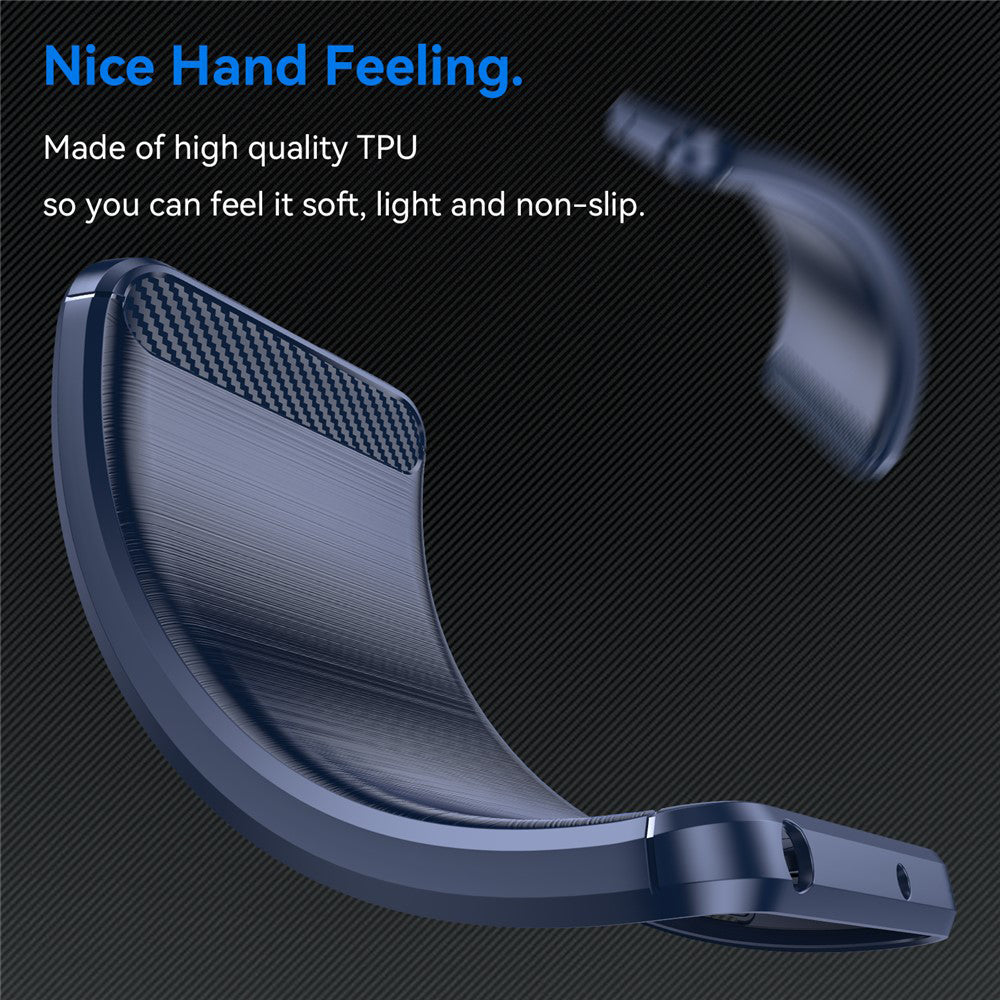 Custodia per Xiaomi 15T Pro, Techsuit, Carbonio, Blu