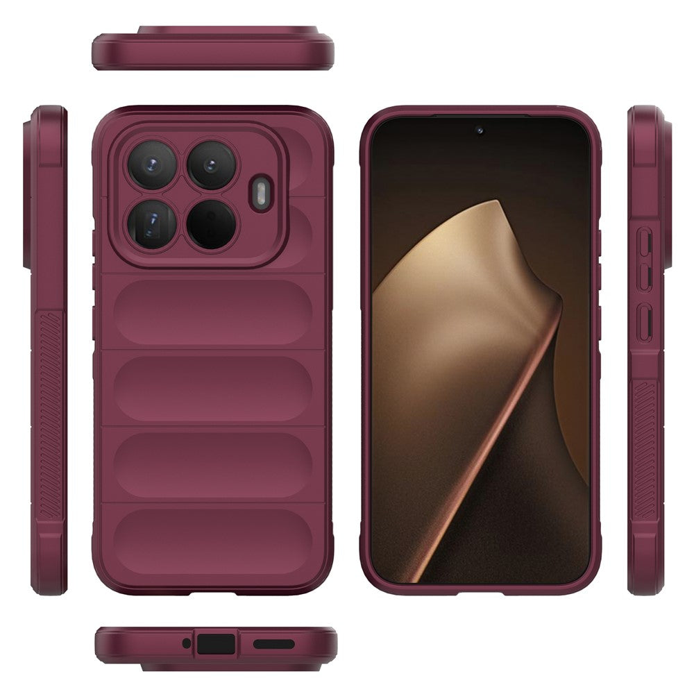 Custodia per Xiaomi 15T Pro, Techsuit, Magic Shield, Ciliegia
