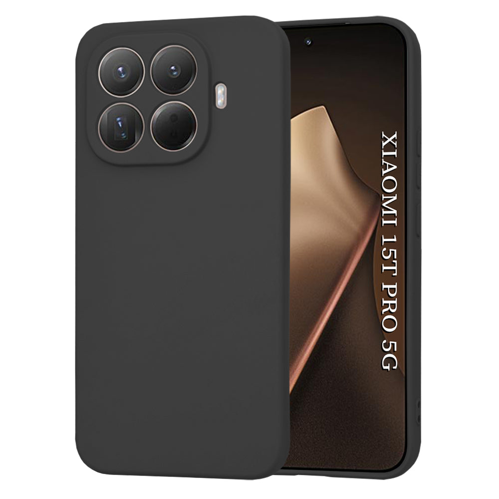 Custodia per Xiaomi 15T Pro, Techsuit, SoftFlex, Nera