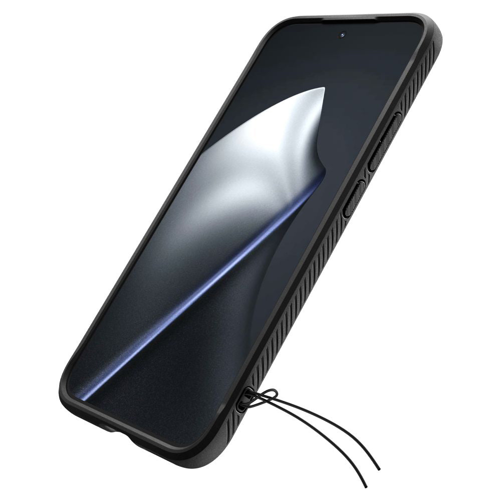 Custodia per Xiaomi 15T, Spigen, Rugged Armor, Nero Opaco ACS10459