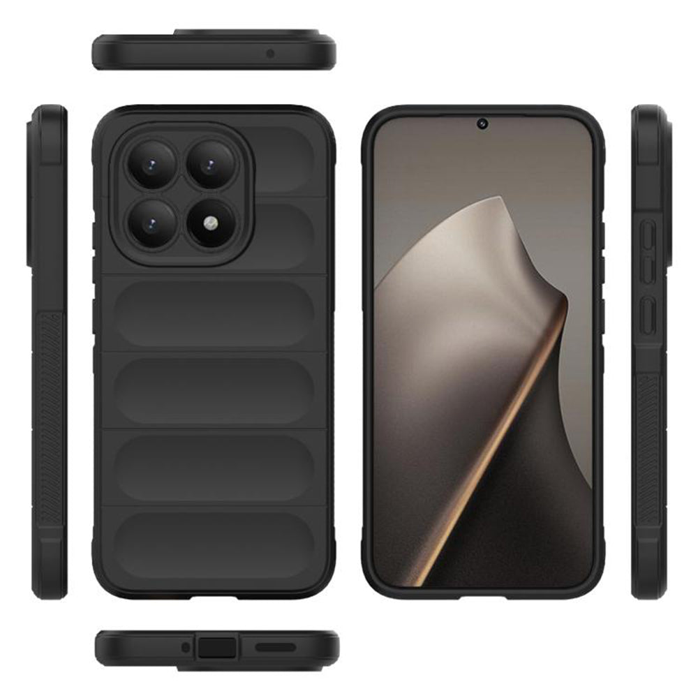 Custodia per Xiaomi 15T, Techsuit, Magic Shield, Nera