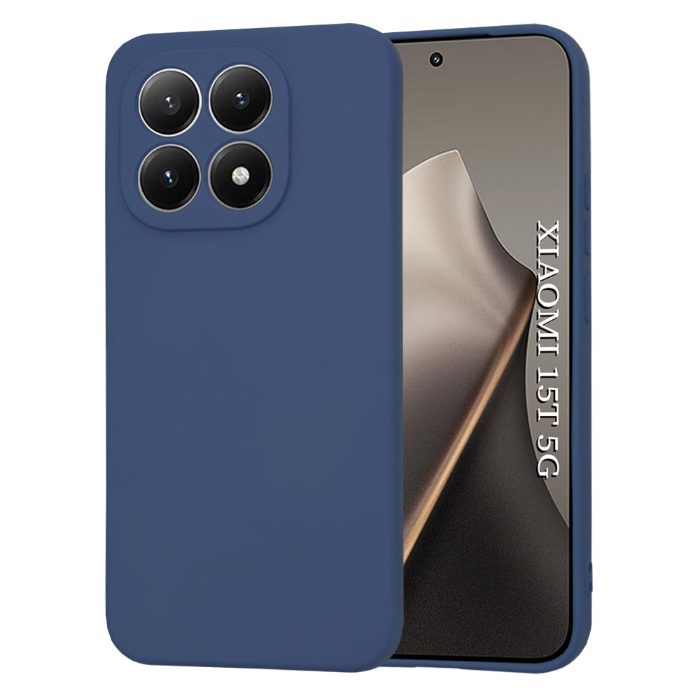 Custodia per Xiaomi 15T, Techsuit, SoftFlex, Blu navy