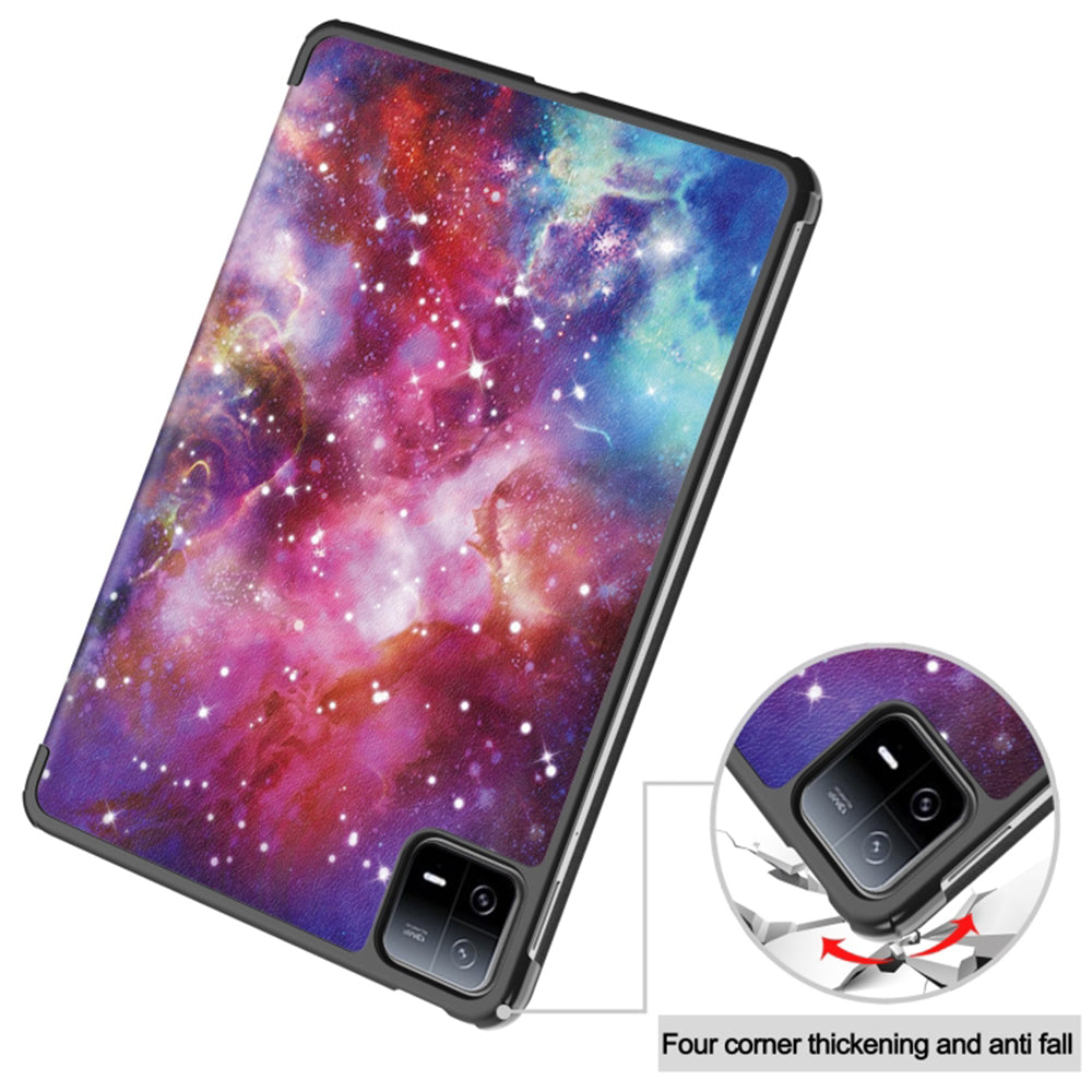 Custodia per Xiaomi Pad 6 / 6 Pro, Techsuit, FoldPro Galaxy, Multicolore