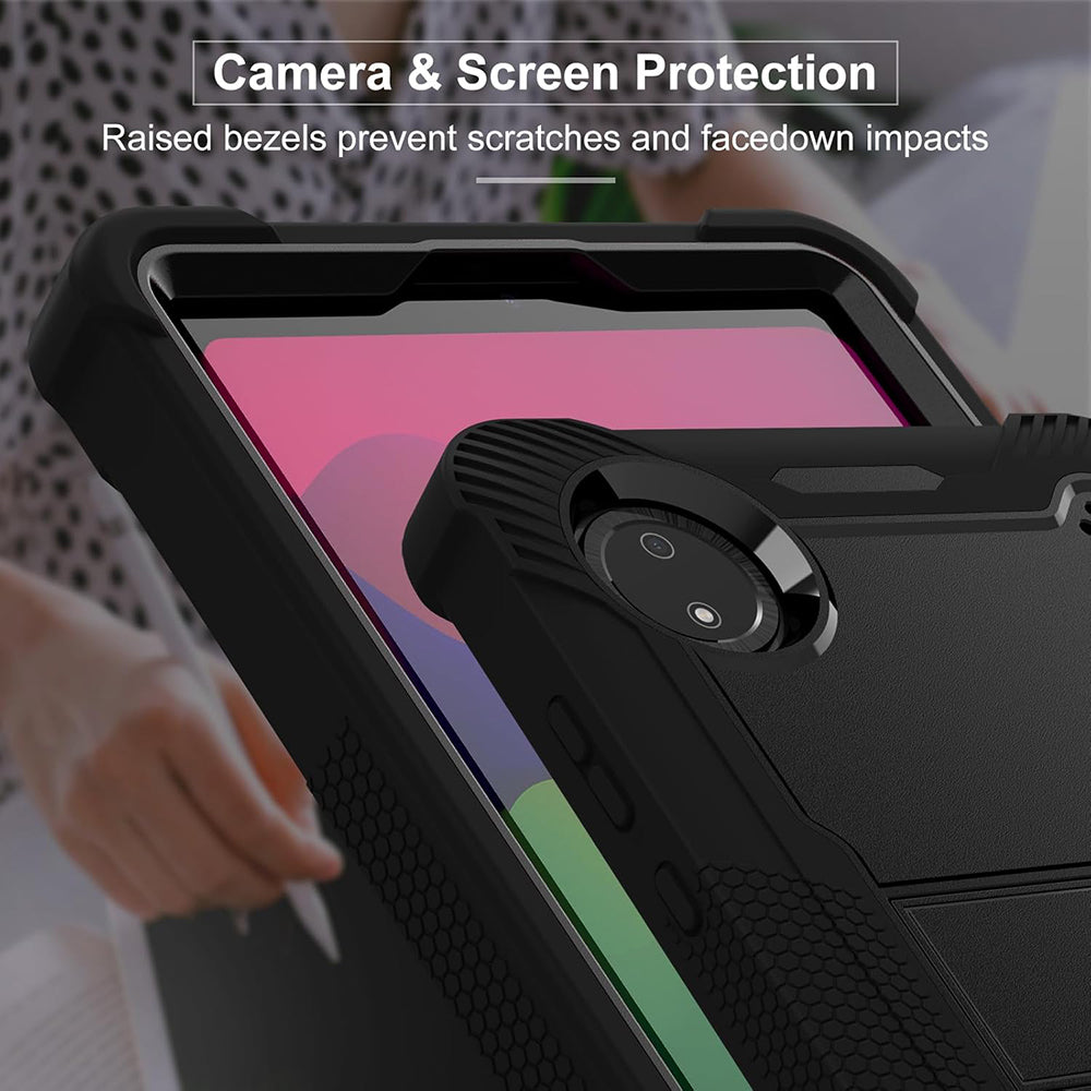 Custodia per Xiaomi Pad 7, Techsuit, Rugged TabShell, Nera