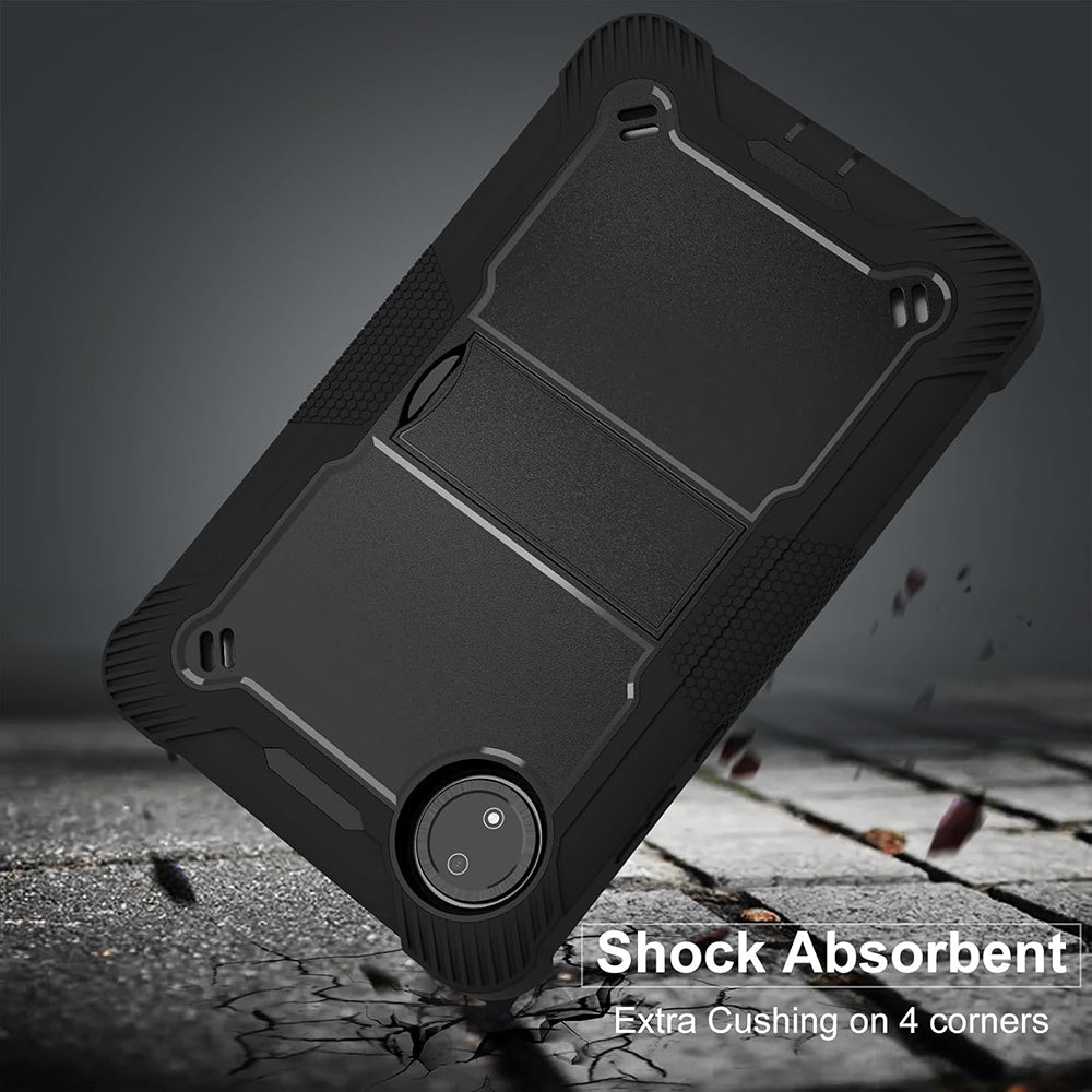 Custodia per Xiaomi Pad 7, Techsuit, Rugged TabShell, Nera