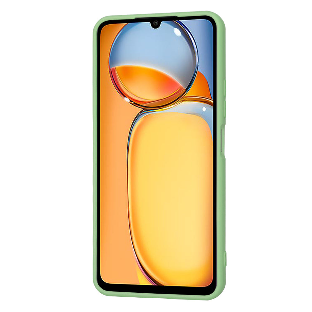 Custodia per Xiaomi Poco C65 / Redmi 13C, Techsuit, SoftFlex, Verde Chiaro
