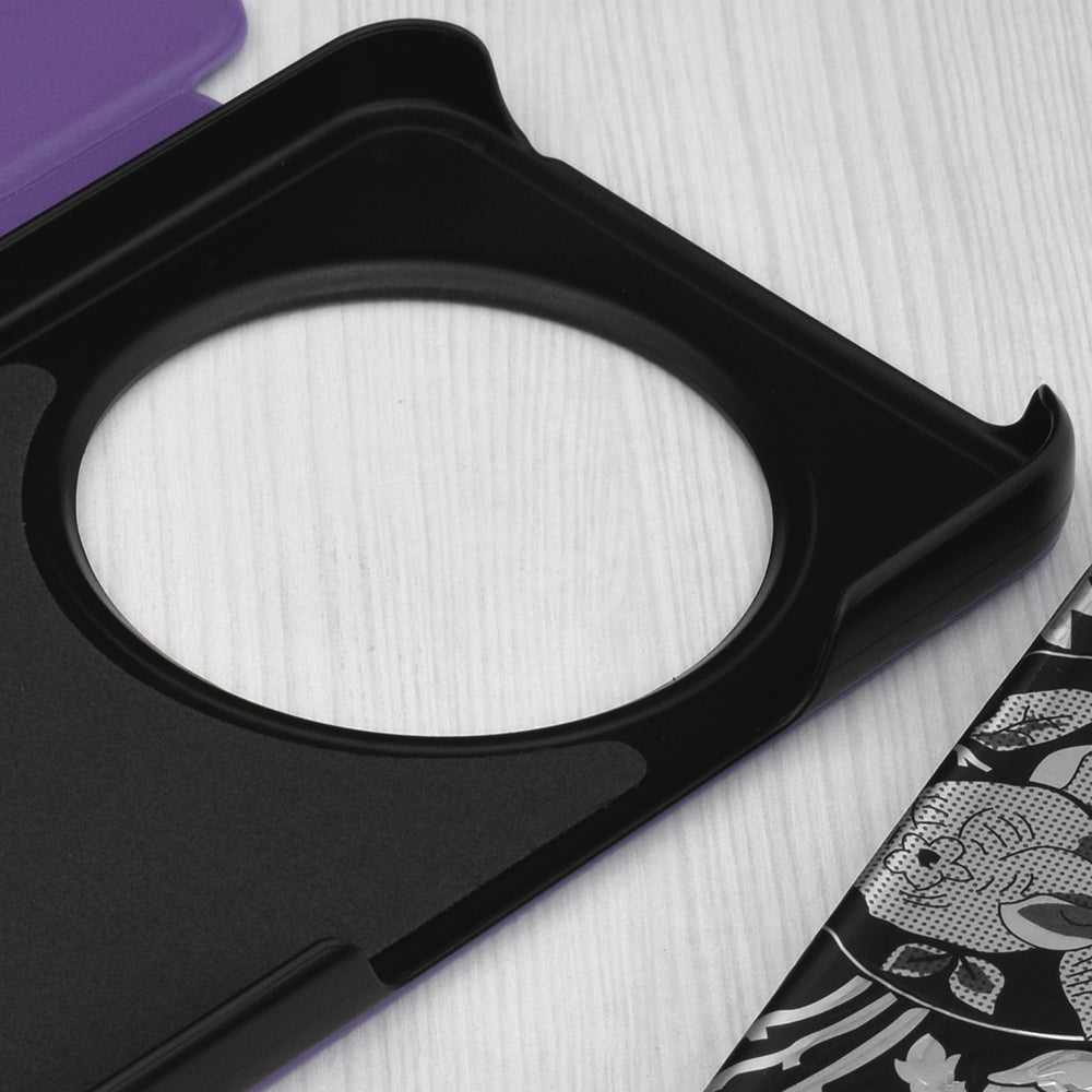 Custodia per Xiaomi Poco C75 / Redmi 14C, Techsuit, eFold, Viola