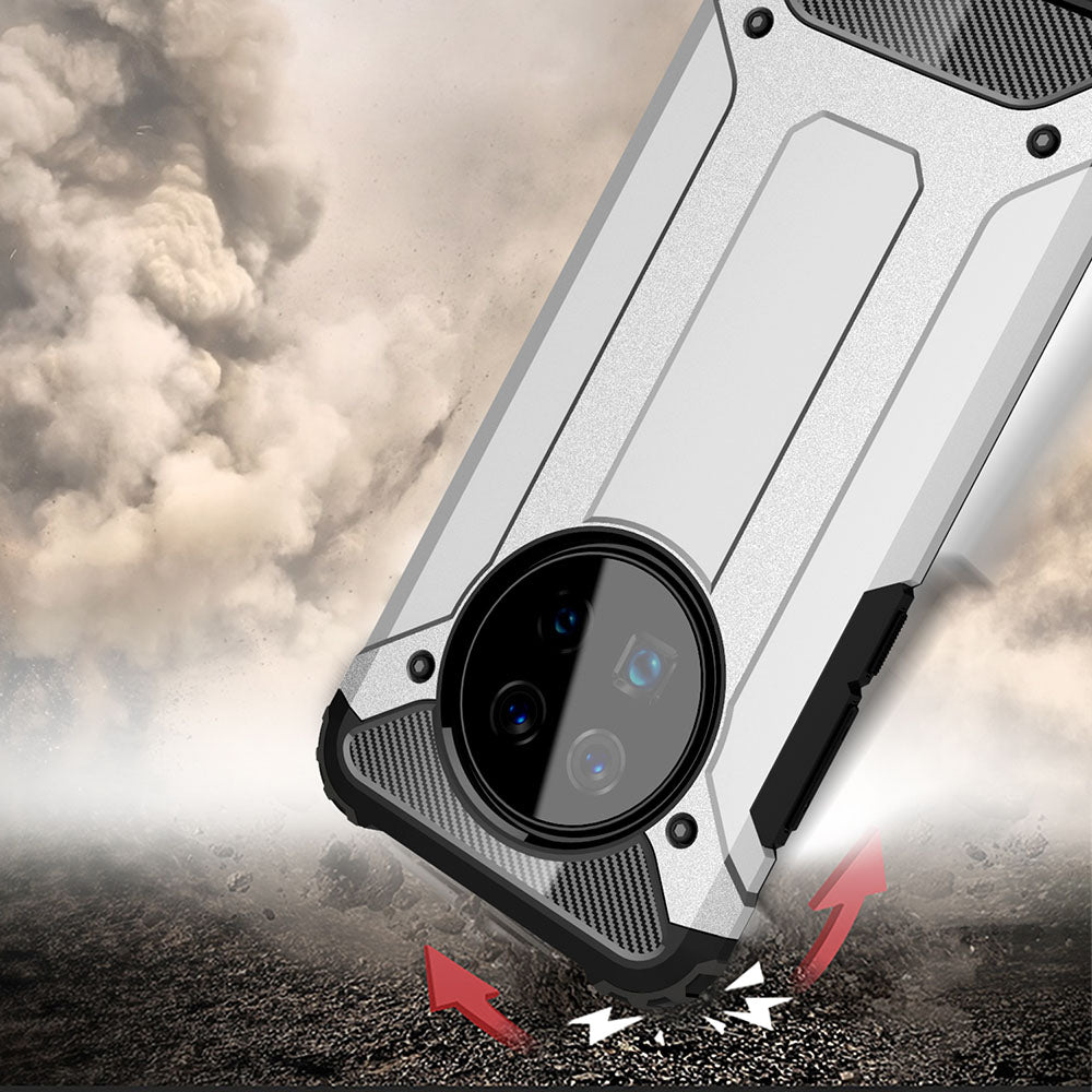 Custodia per Xiaomi Poco C75 / Redmi 14C, Techsuit, Hybrid Armor, Nera