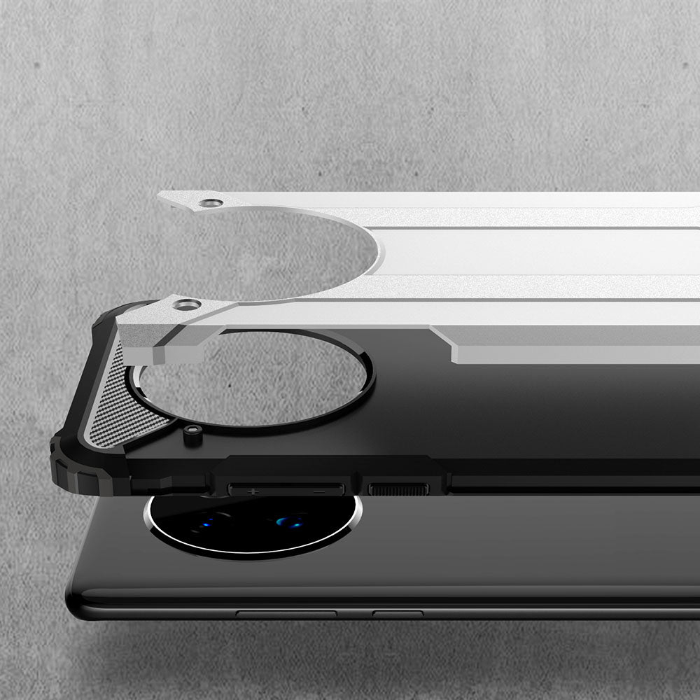 Custodia per Xiaomi Poco C75 / Redmi 14C, Techsuit, Hybrid Armor, Nera