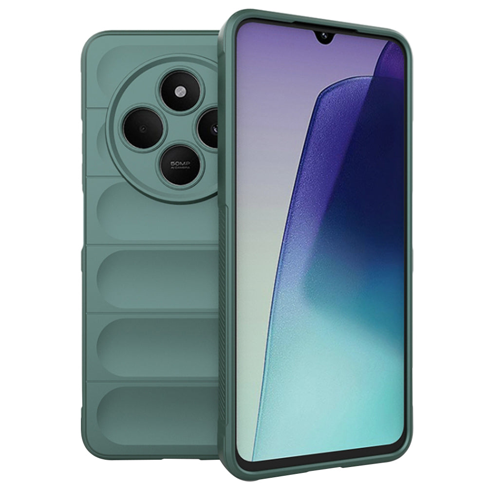Custodia per Xiaomi Poco C75 / Redmi 14C, Techsuit, Magic Shield, Verde