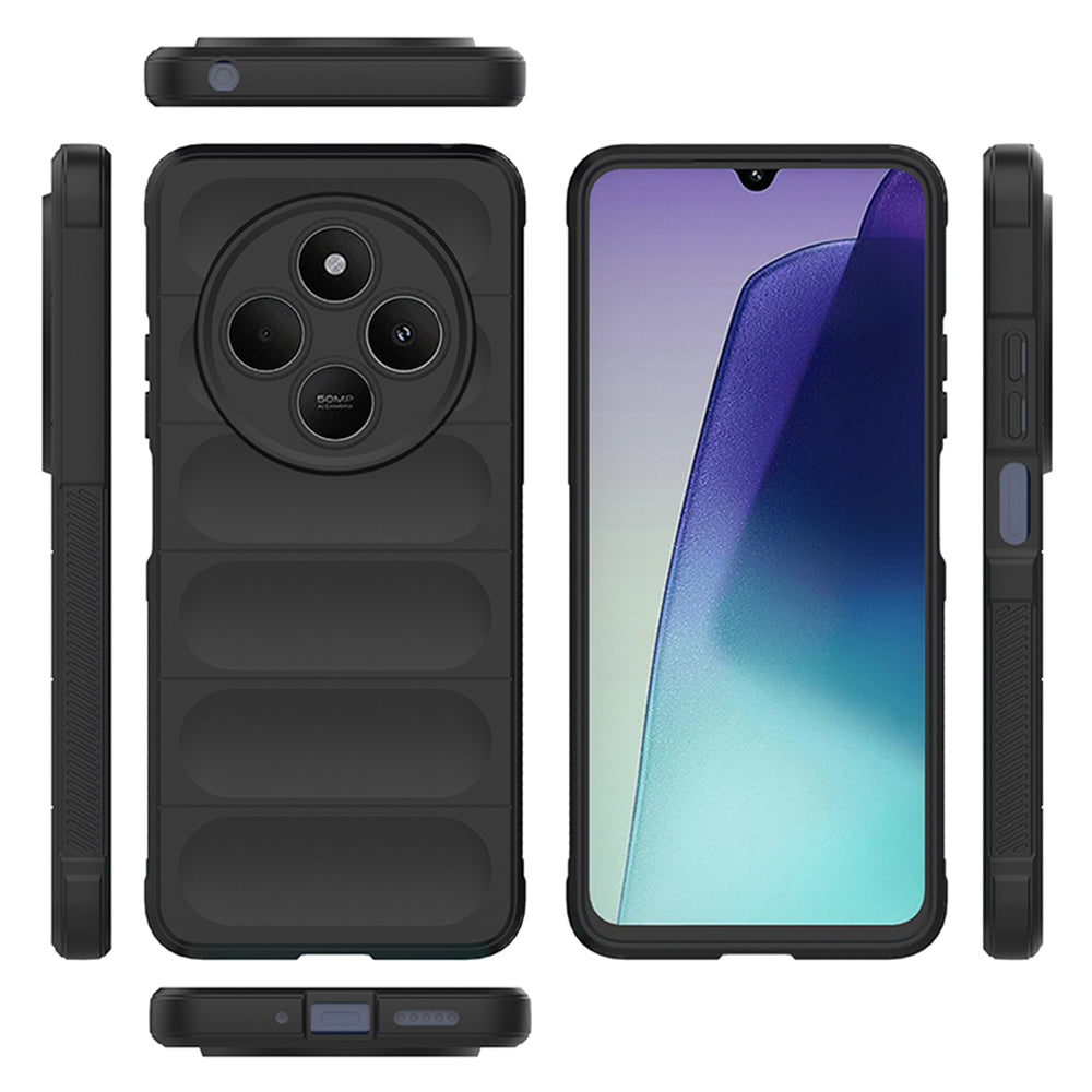 Custodia per Xiaomi Poco C75 / Redmi 14C, Techsuit, Magic Shield, Verde