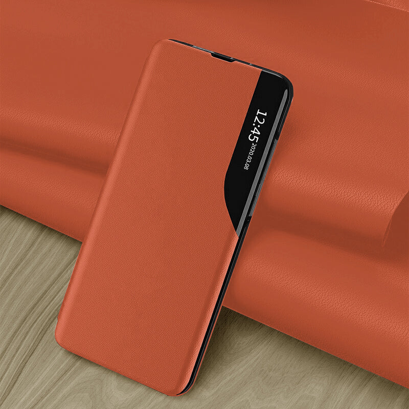 Custodia per Xiaomi Poco C85 4G / Redmi 15C 5G / 15C 4G, Techsuit, eFold, Arancione