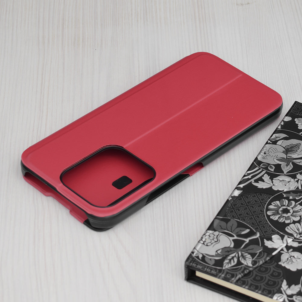 Custodia per Xiaomi Poco C85 4G / Redmi 15C 5G / 15C 4G, Techsuit, eFold, Rossa