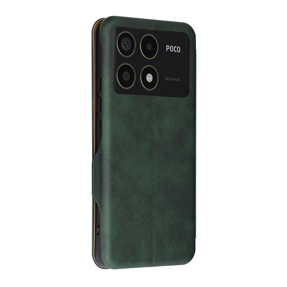 Custodia per Xiaomi Poco F6 Pro, Techsuit, Safe Wallet Plus, Verde
